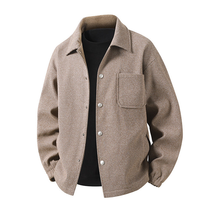 Herren Freizeitjacke mit strukturiertem Design Drune
