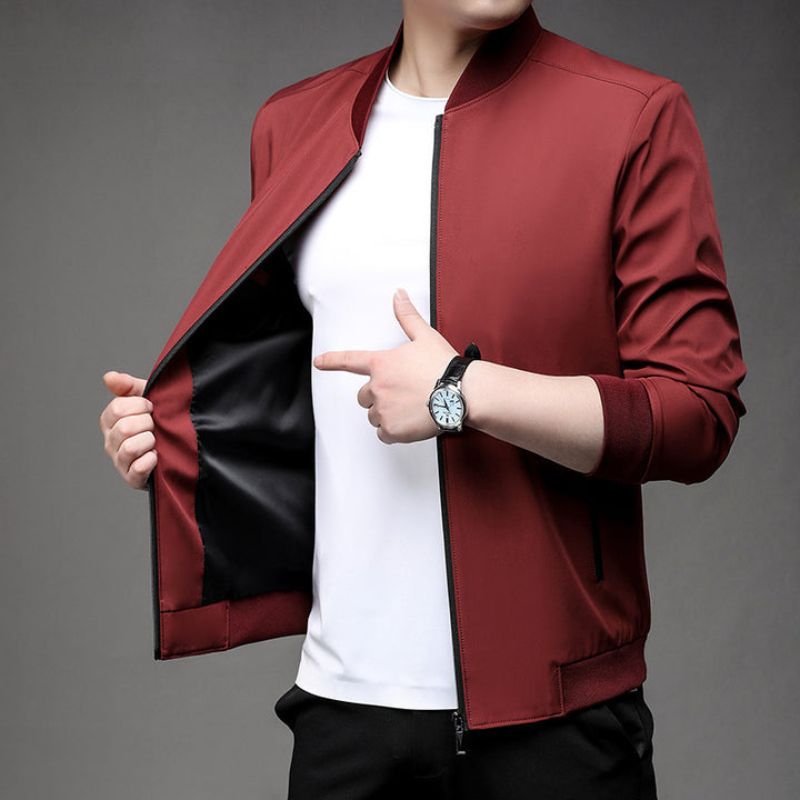 Herren Modische sportliche Bomberjacke Drune