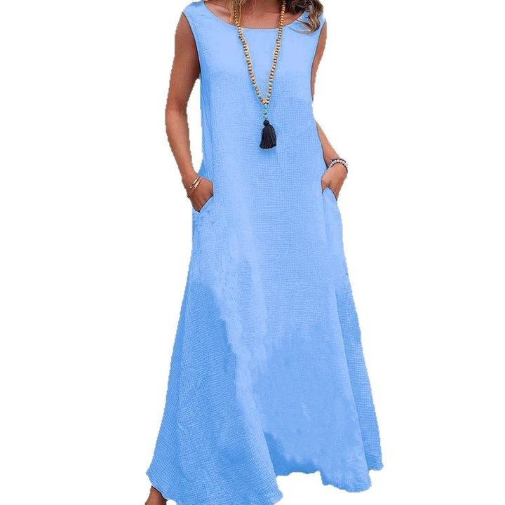 Damen Maxikleid mit praktischen Seitentaschen und komfortablem Schnitt Drune