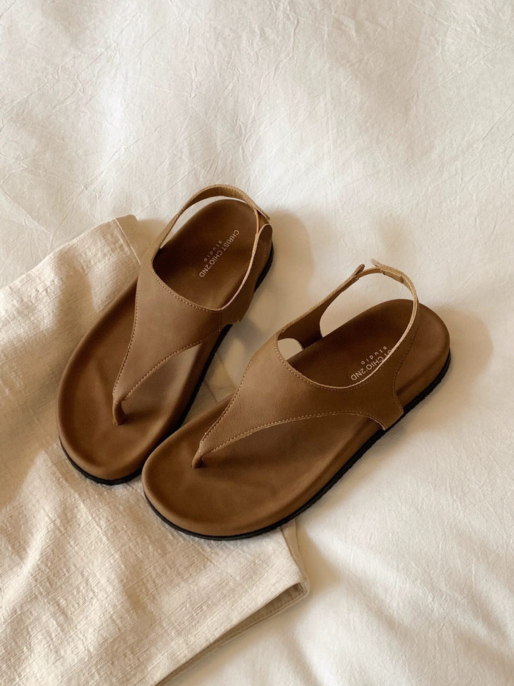 Damen Zehentrenner-Sandalen mit ergonomischem Fußbett und stilvollem Design Drune