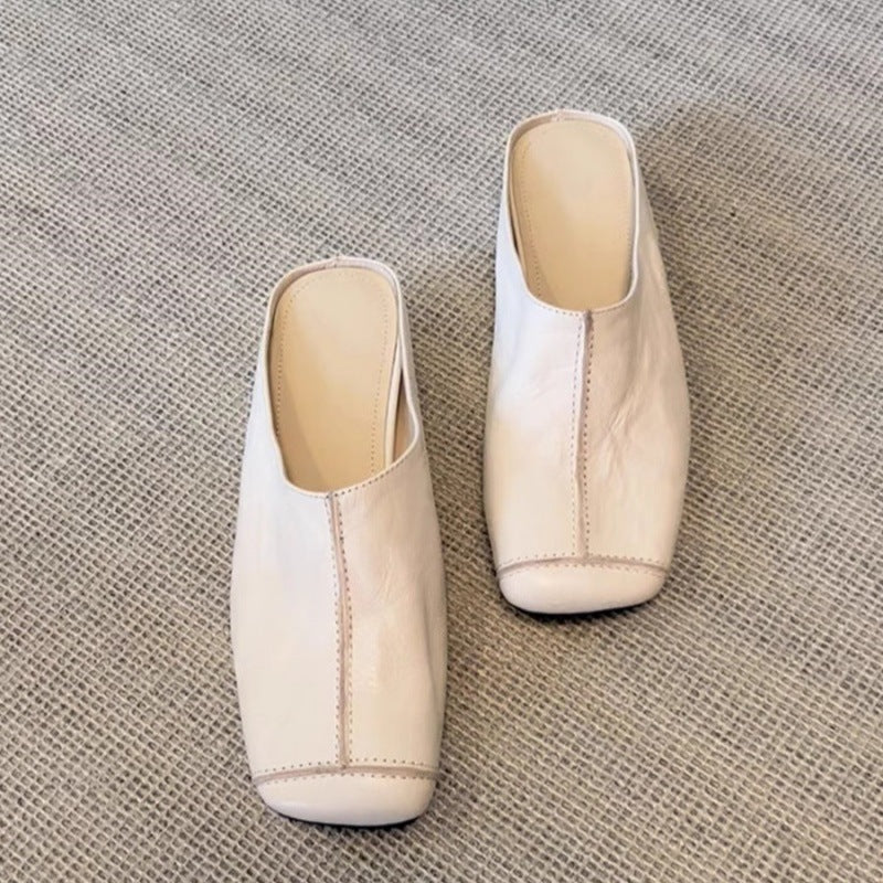 Damen Clogs aus hochwertigem Leder mit besonderem Design und komfortabler Passform Drune
