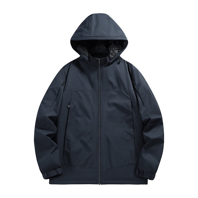 Herren Wetterfeste und isolierte Outdoor-Jacke Drune