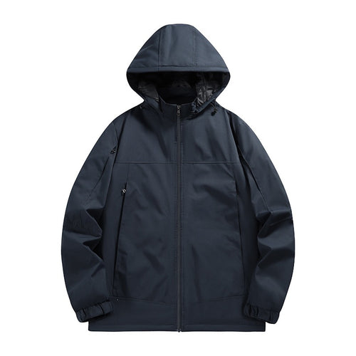 Herren Wetterfeste und isolierte Outdoor-Jacke Drune