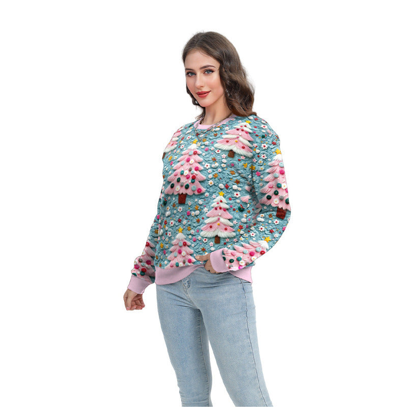 Damen Lustiger Weihnachts-Sweatshirt Drune
