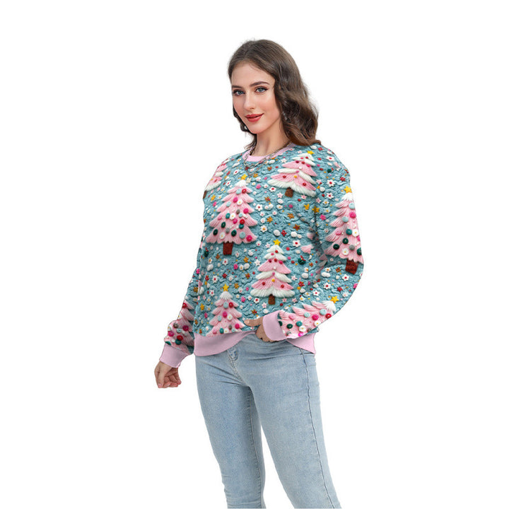 Damen Lustiger Weihnachts-Sweatshirt Drune