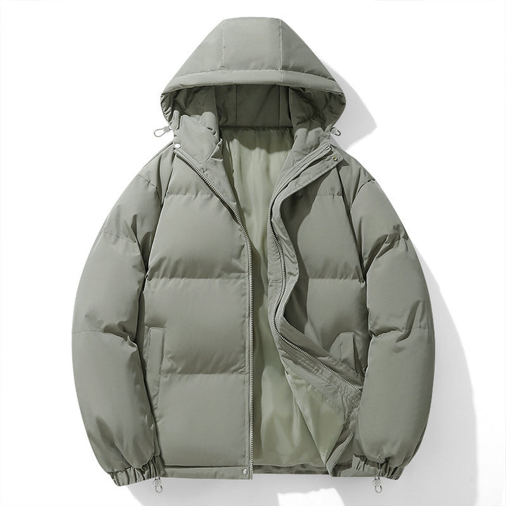 Damen Warme Steppjacke mit Kapuze Drune