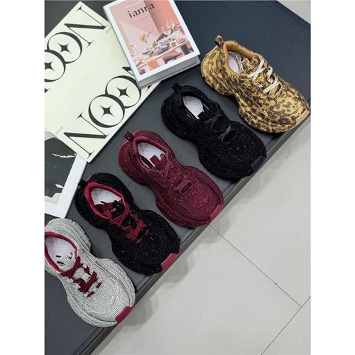 Damen Sculpted-Plateau Sneaker mit strukturiertem Mesh und ergonomischem Komfortfußbett Drune