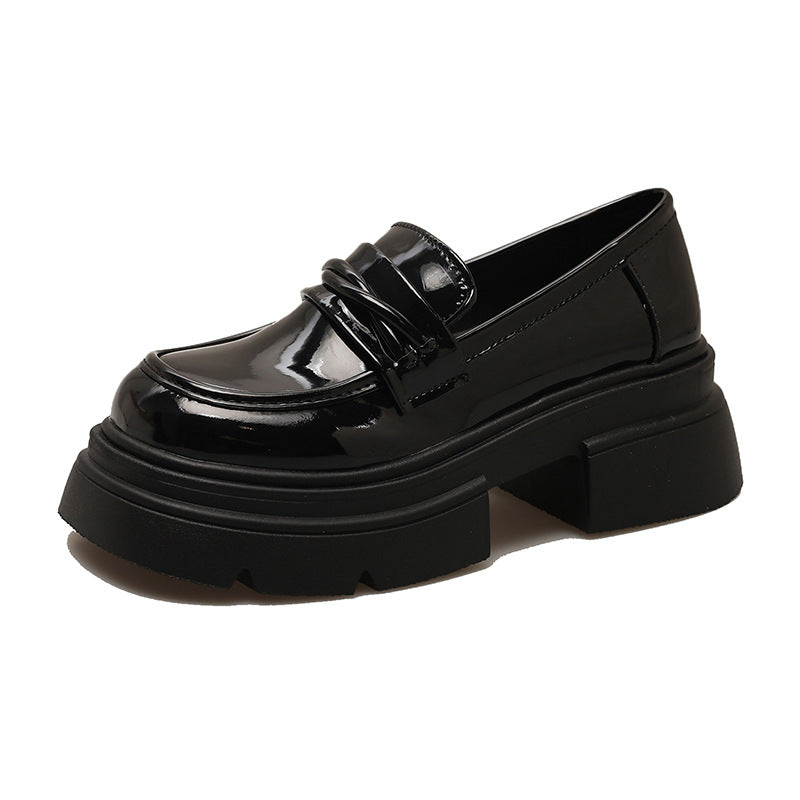 Damen Modische Lederslipper Drune