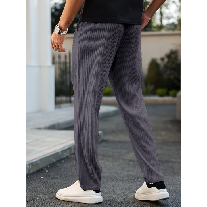 Herren Sportliche Freizeithose mit elastischem Bund und seitlichen Taschen Drune