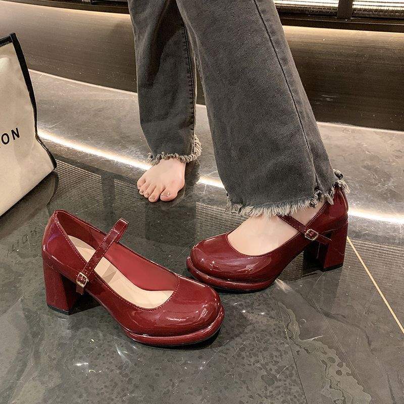 Drune | Stilvolle Wasserdichte Mary Jane Pumps