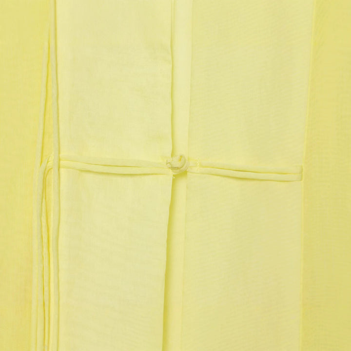 Damen Weites Kimono‑Cape aus leichter Chiffon‑Optik mit dekorativen Knotenverschlüssen Drune