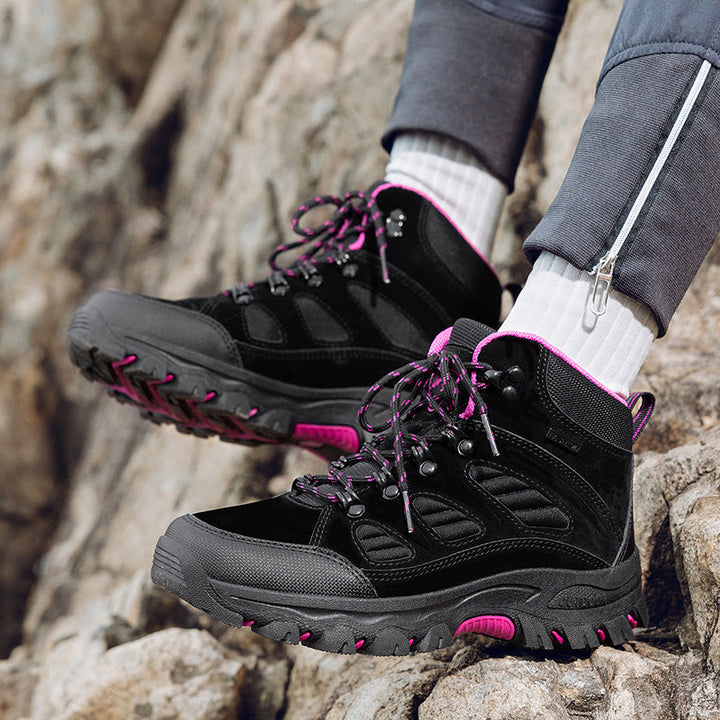 Damen langlebige Wanderschuhe mit hochgriffiger Sohle Drune