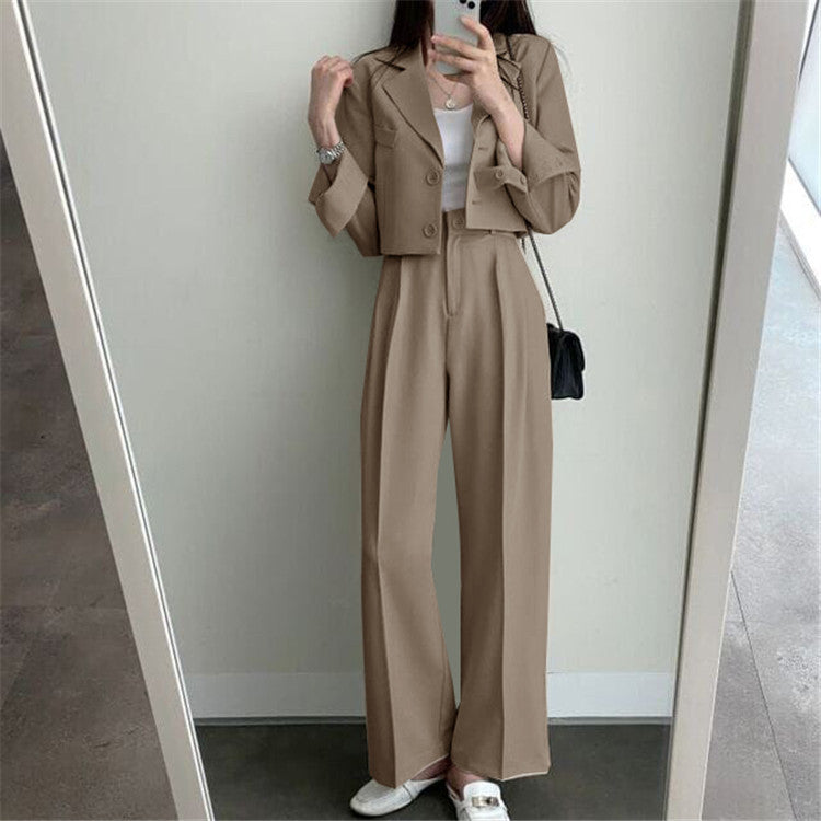 Damen Trendiger Kurzblazer Drune