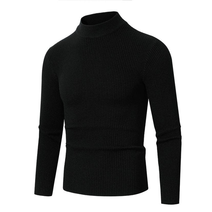 Herren Rollkragenpullover aus hochwertiger Rippenstruktur Drune