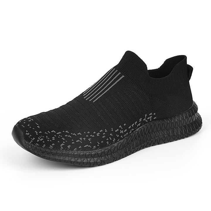 Unisex nan Slip-on Stricktrainer mit formstabilem Sockenschaft, reaktionsfreudiger Leichtsohle und rutschfester Profilkante Drune
