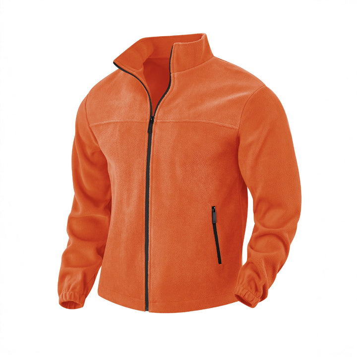 Herren Fleecejacke mit hohem Kragen Drune