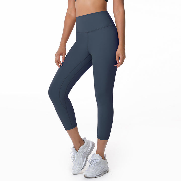 Damen Hochleistungs-Leggings mit hoher Taille und atmungsaktivem Stoff Drune