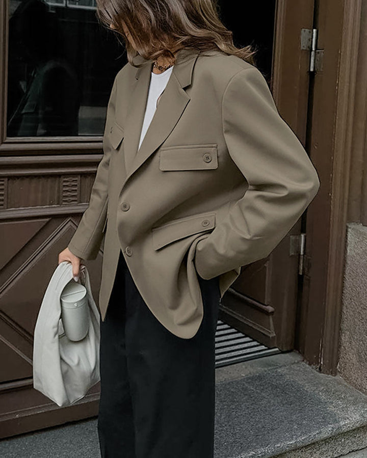 Drune | Loose Fit Vier Taschen Design Blazer