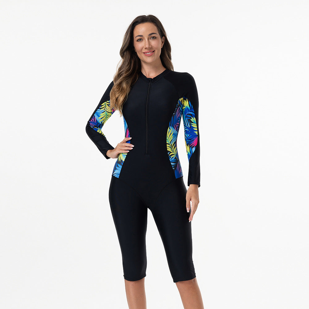 Damen Sportlicher Neoprenanzug Drune
