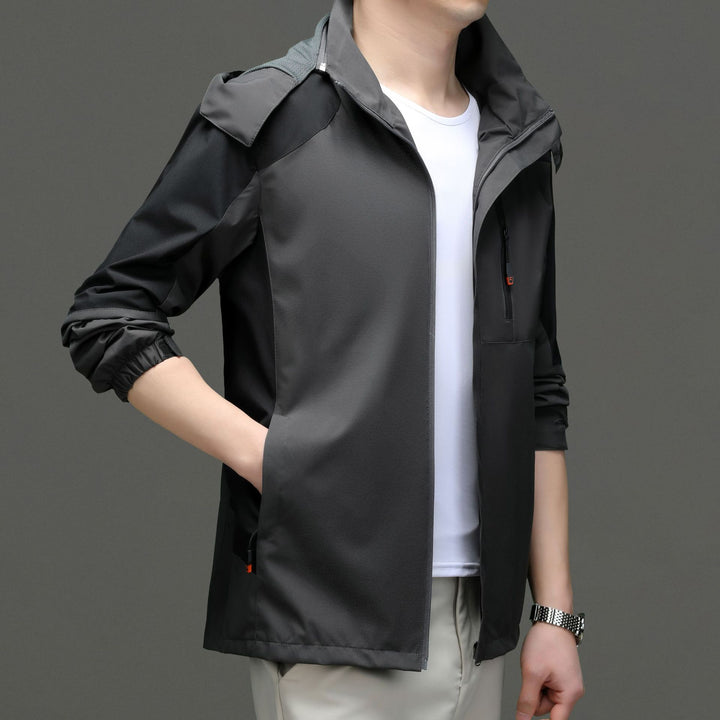Herren Funktionsjacke mit atmungsaktiver Membran und praktischem Design Drune