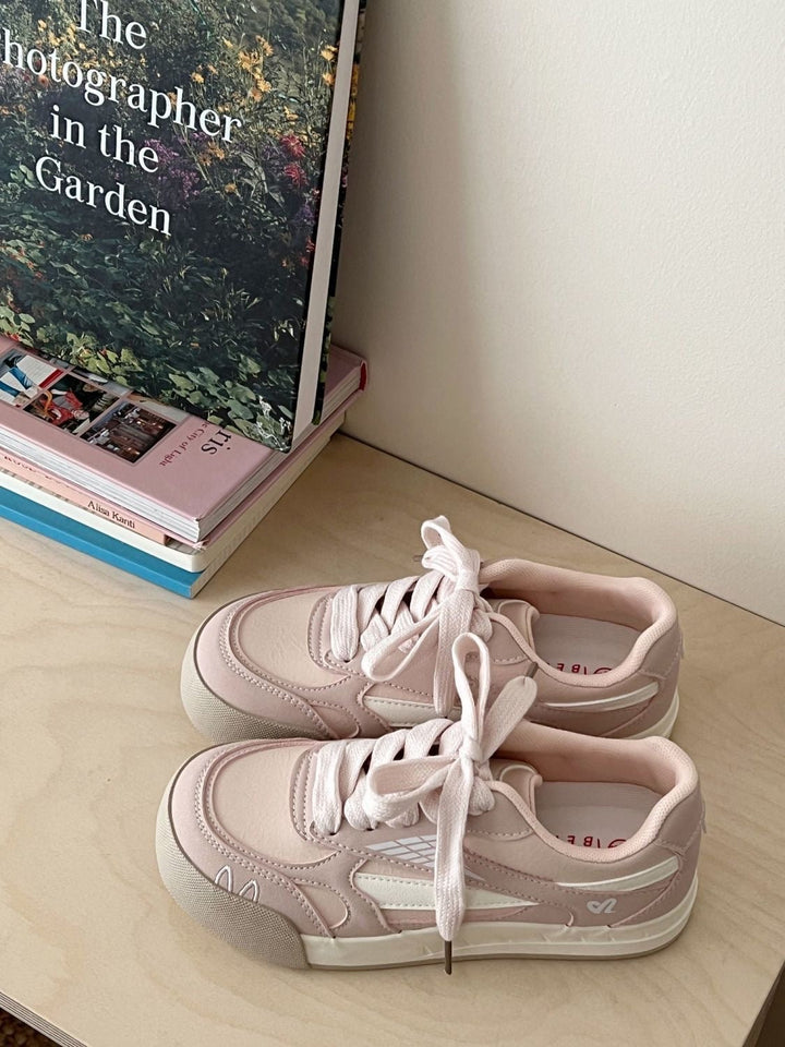 Damen Sportliche Sneaker mit atmungsaktiven Netzdetails Drune