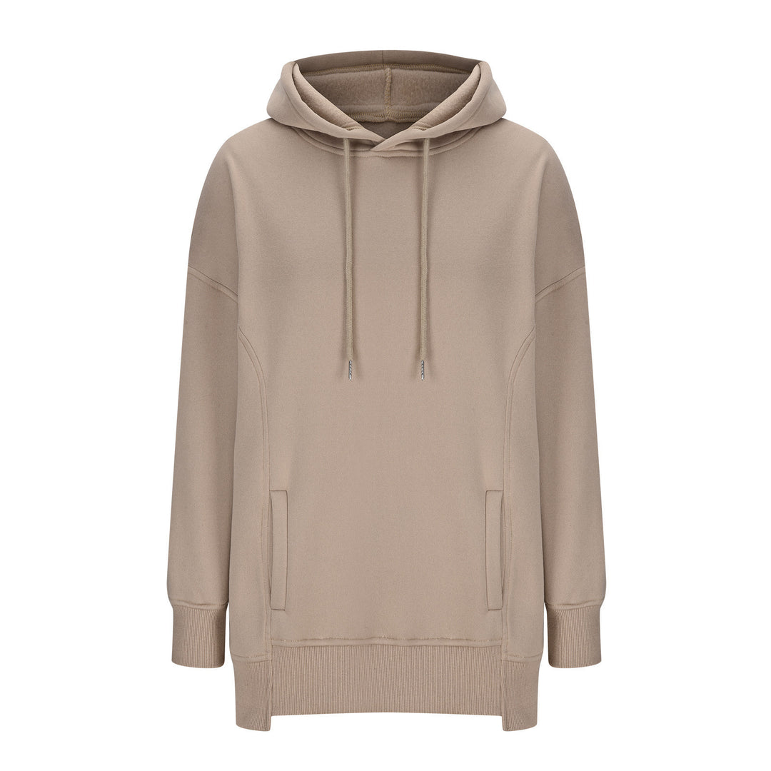 Damen Oversized Kapuzenpullover mit Taschen und Kängurustil Drune