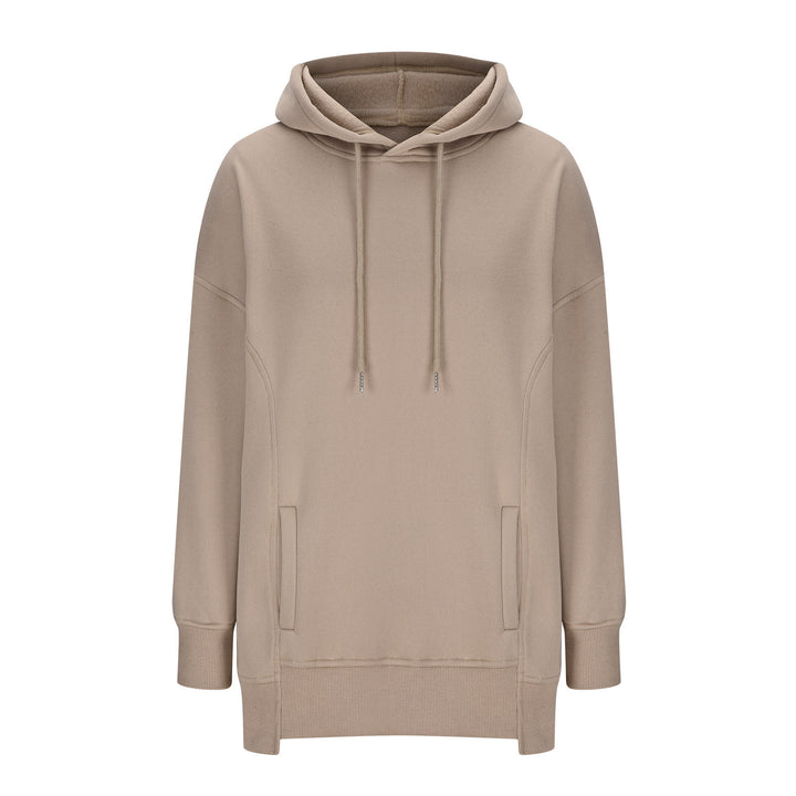 Damen Oversized Kapuzenpullover mit Taschen und Kängurustil Drune