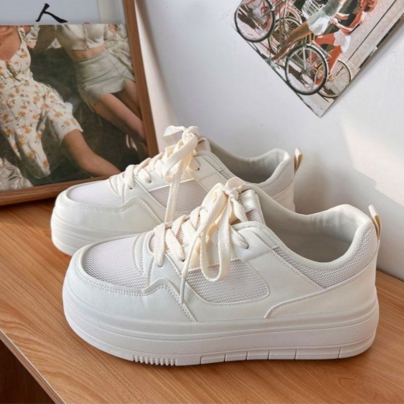 Damen modische Sneaker mit atmungsaktiver Textiloberfläche und bequemer Laufsohle Drune