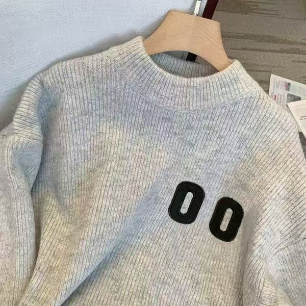 Damen Oversized Strickpullover mit Ribstruktur Drune