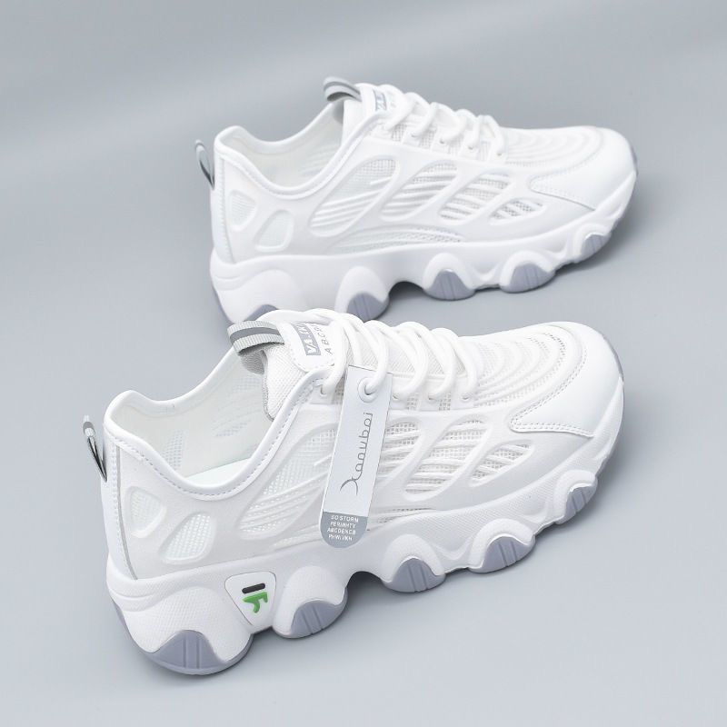 Damen Lauf-Sneaker mit atmungsaktiver Oberflächenstruktur und dämpfender Sohle Drune