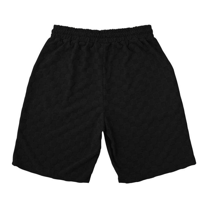 Herren lässiges Sportensemble mit kariertem Design Drune