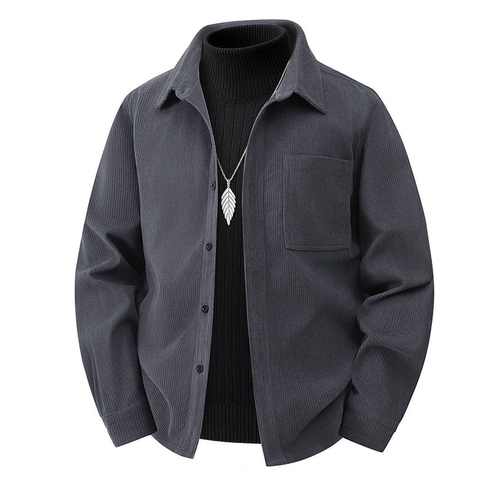 Herren Cordjacke mit Brusttasche Drune