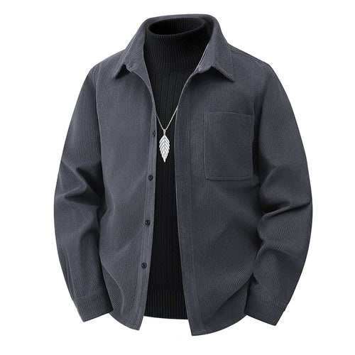 Herren Cordjacke mit Brusttasche Drune