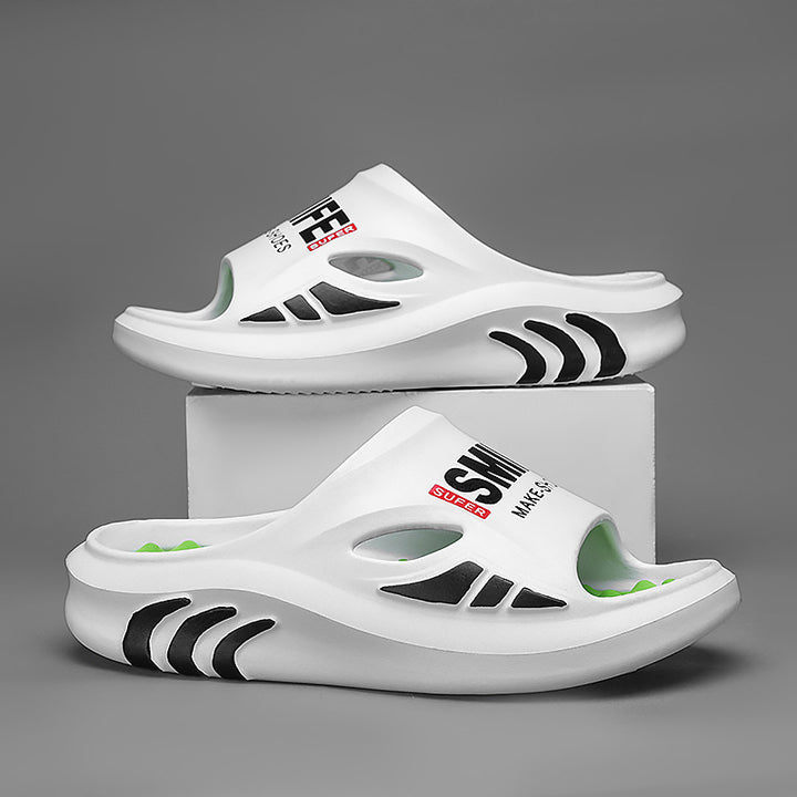 Herren Wellness-Badesandalen mit ergonomischem Design und Massagefunktion Drune