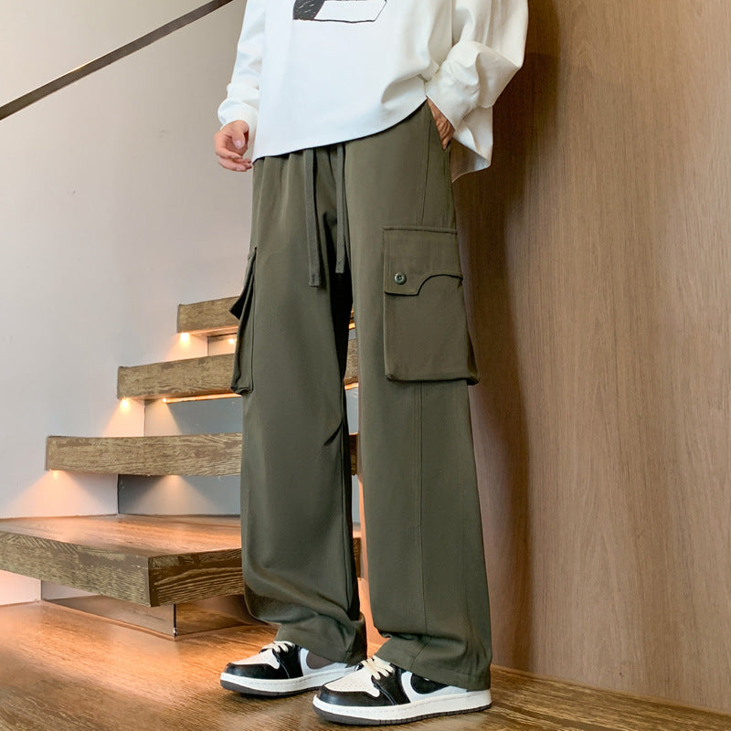 Herren Weite Cargo-Hose