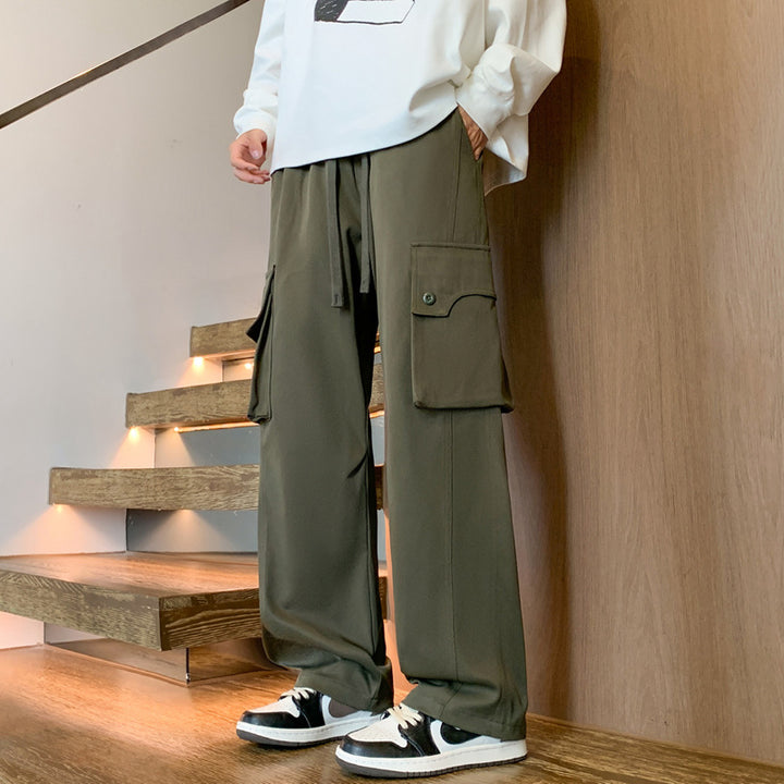Herren Weite Cargo-Hose