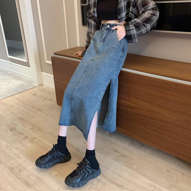 Damen Jeansrock Drune