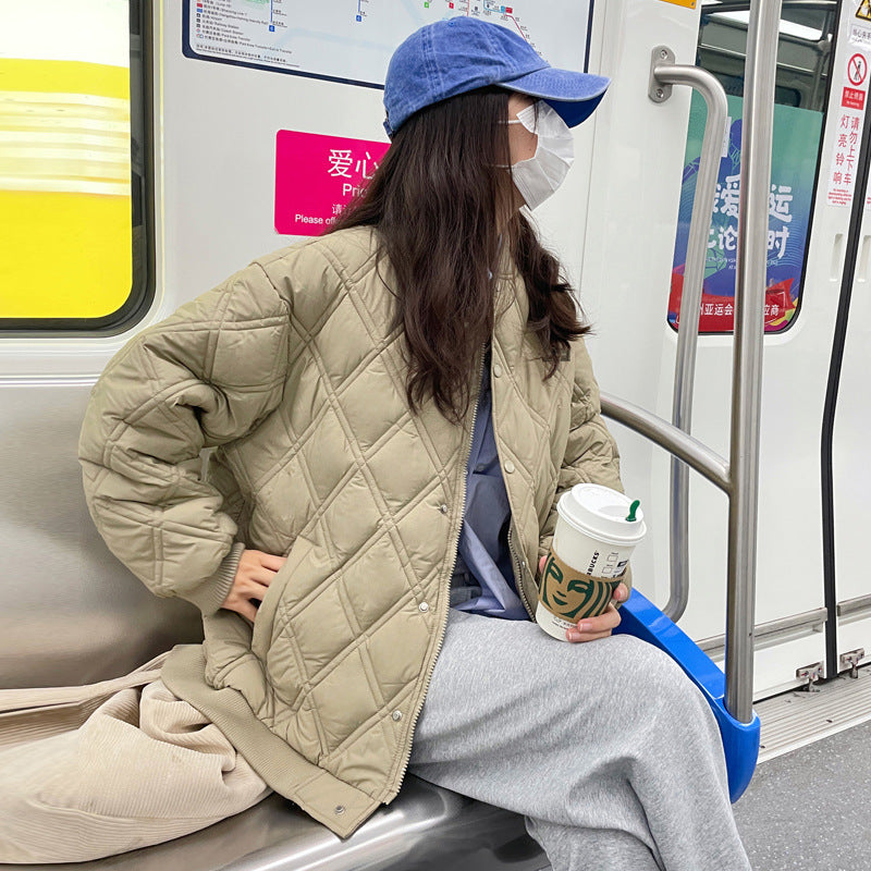 Damen Bequeme gesteppte Freizeitjacke Drune