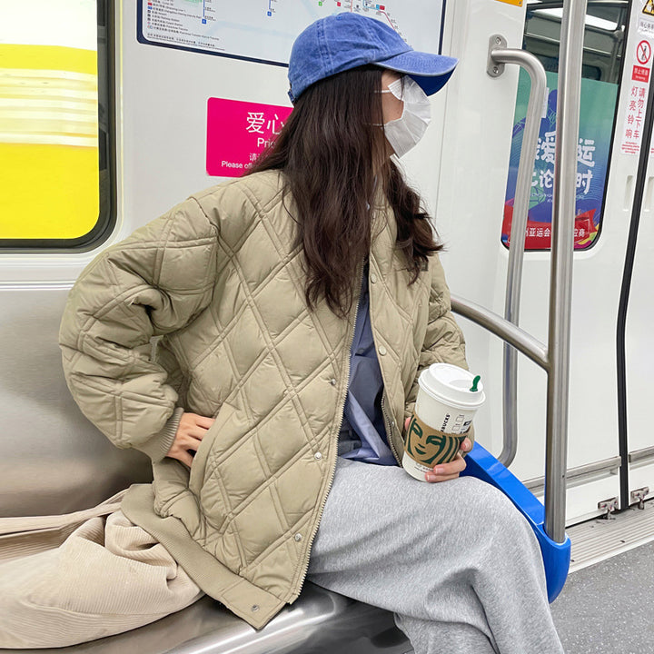 Damen Bequeme gesteppte Freizeitjacke Drune