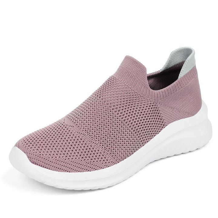 Unisex nan atmungsaktive Strick-Schlupfsneaker mit ergonomischem Memory-Fußbett Drune