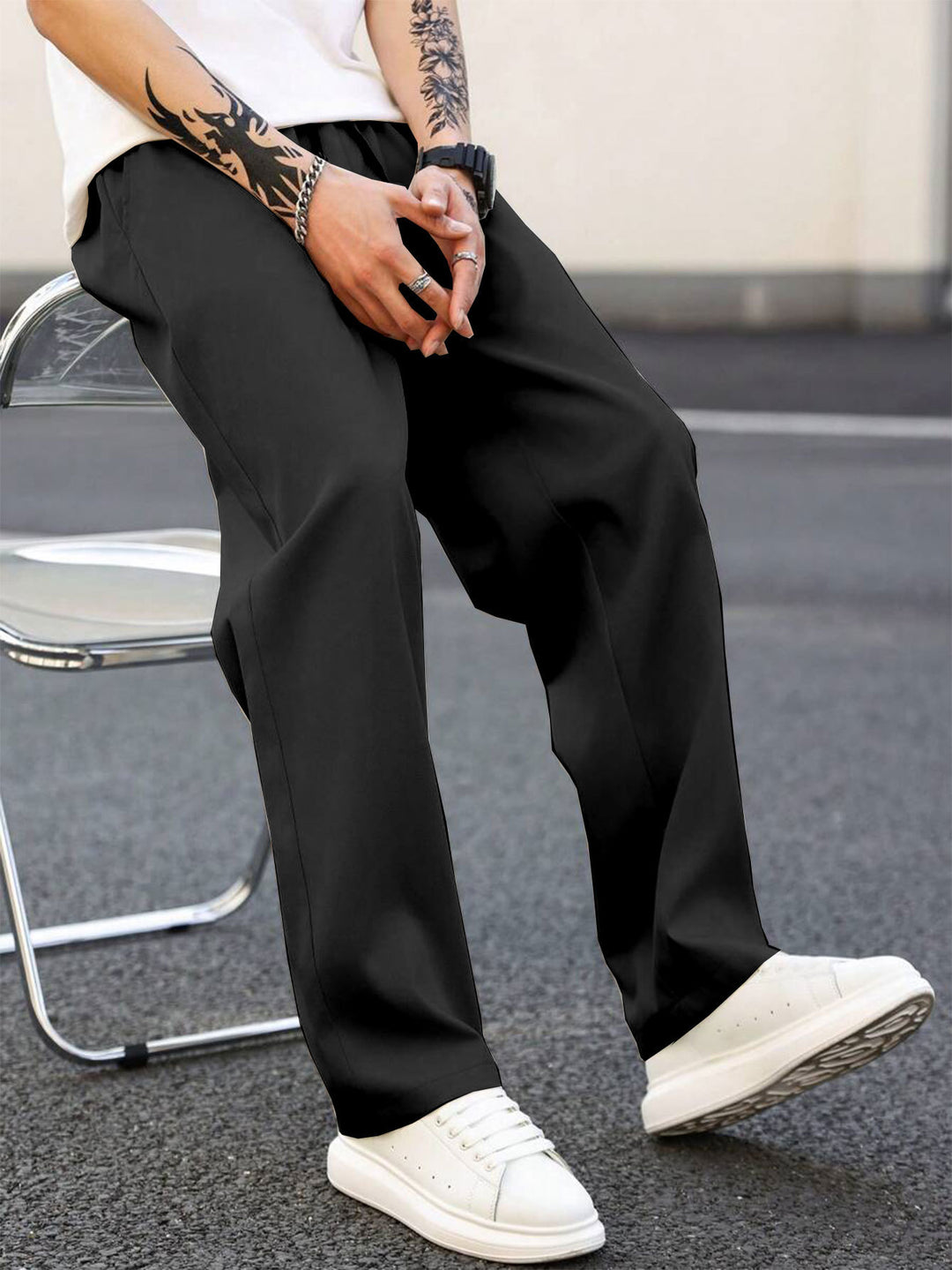 Herren Bequeme Freizeithose