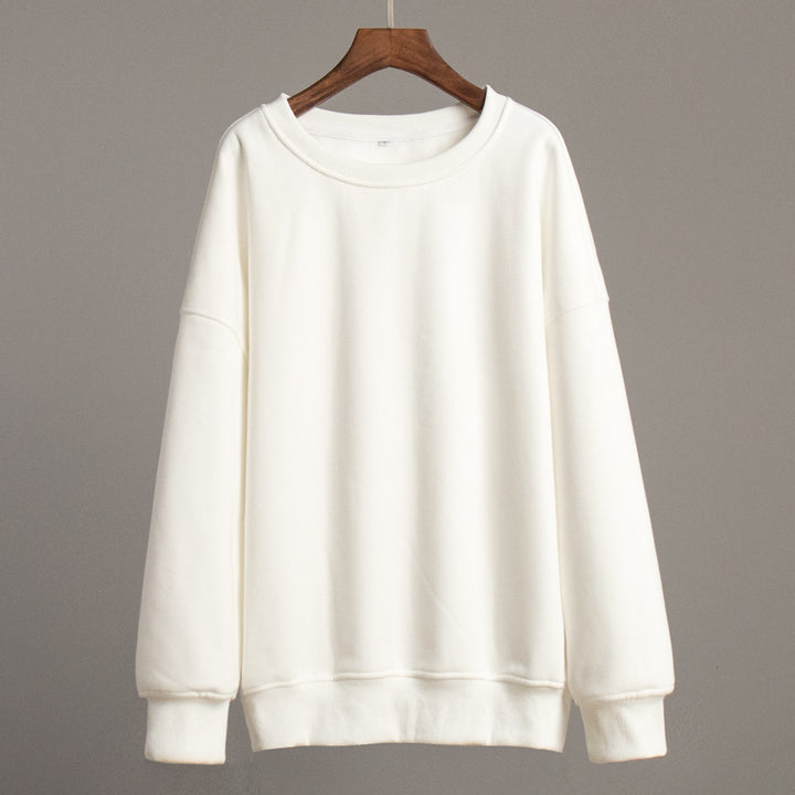 Damen Oversized Sweatshirt mit lässigem Schnitt und weichem Innenfutter Drune