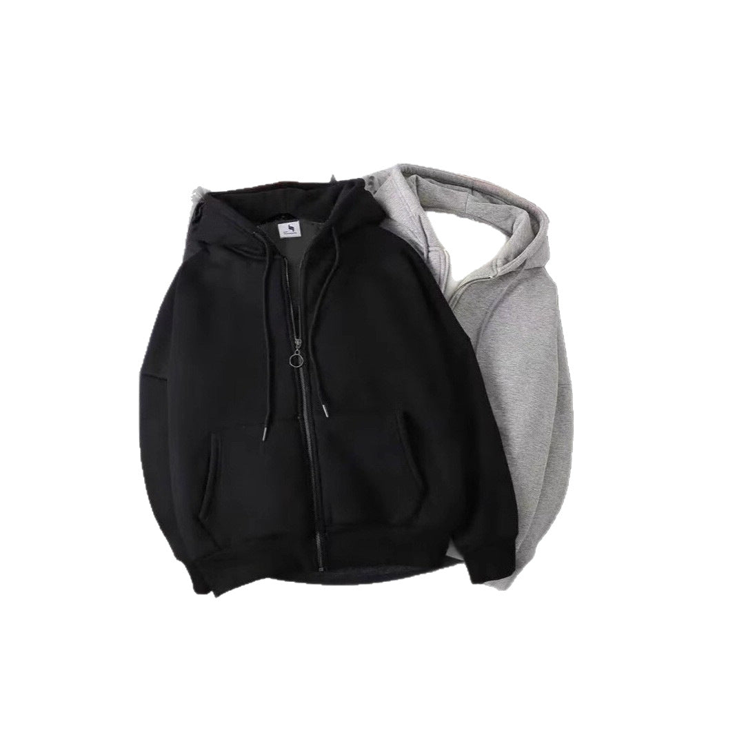 Unisex Kapuzenjacke mit Reißverschluss Drune