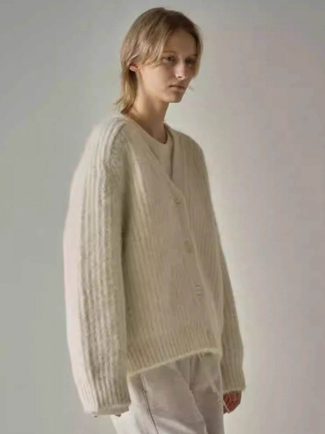 Damen Kuschelige Strickjacke Drune