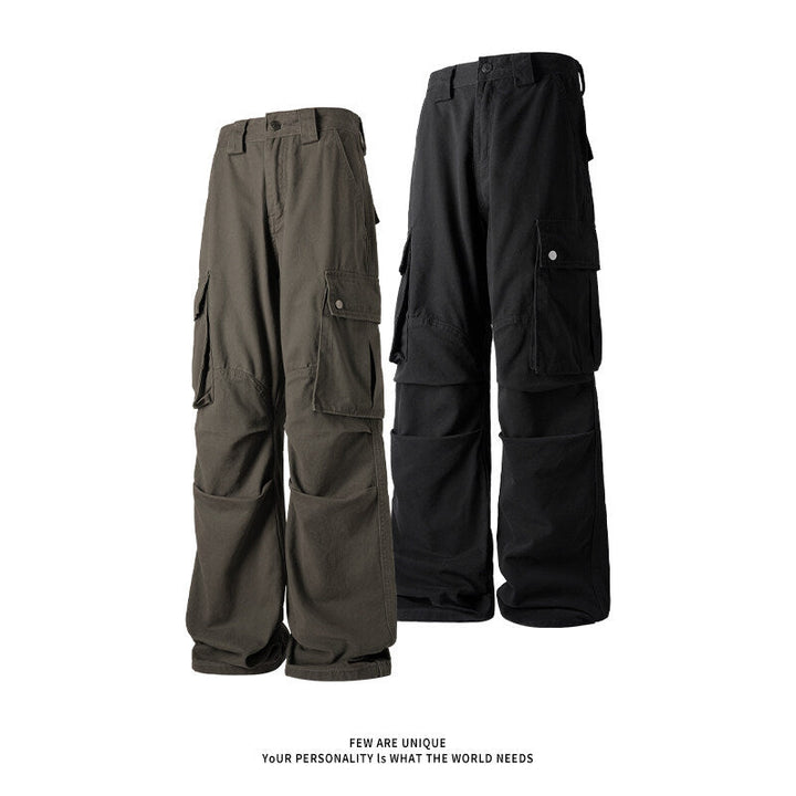 Herren Cargo-Hose mit seitlichen Taschen und bequemer Passform Drune