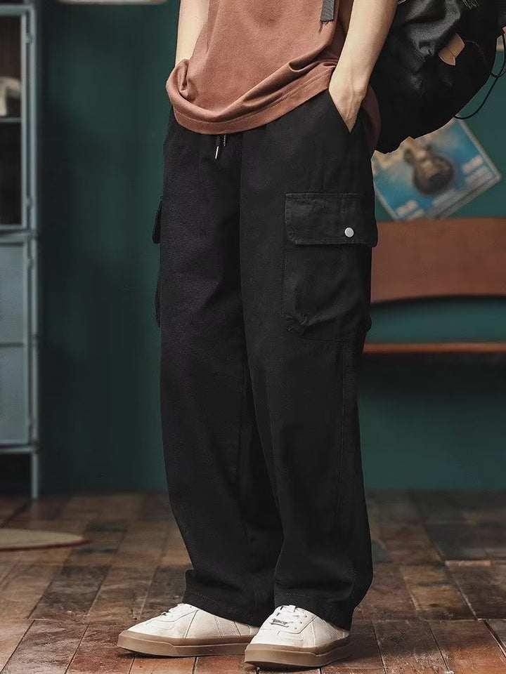 Herren Modische Cargo-Hose mit praktischen Seitentaschen Drune