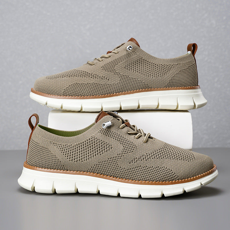 Herren Leichter gestrickter Freizeitsneaker mit flexibler Komfort-EVA-Sohle Drune