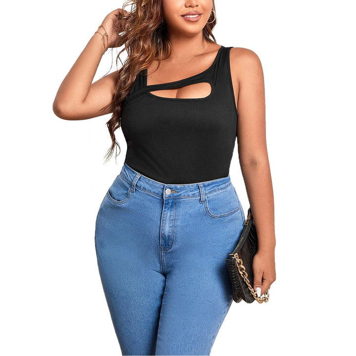 Damen Body mit asymmetrischem Cut-Out und komfortablem Schlangenprint Drune