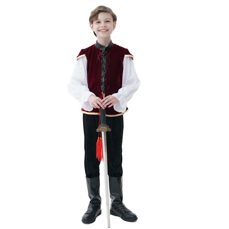 Jungen Renaissance Kostüm Drune