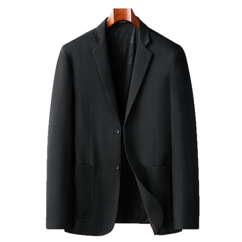 Herren Slim-Fit Sakko mit aufgesetzten Taschen und minimalistischem Revers Drune